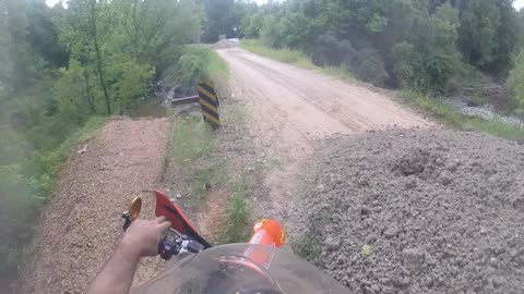 Fun on the KTM 500