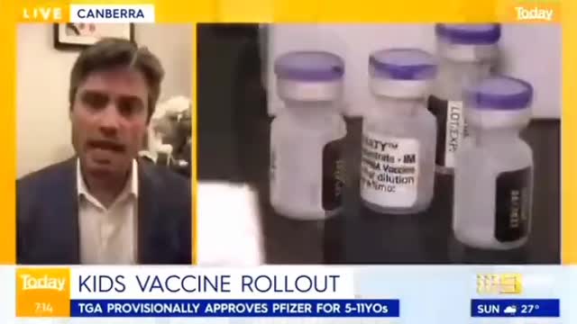 Australia CovidTyranny - 58 - 5-11 Year Olds Vaxxing Confirmed.