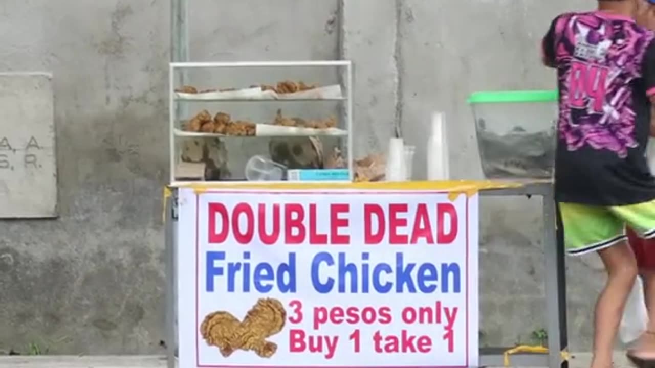 The fried chicken died