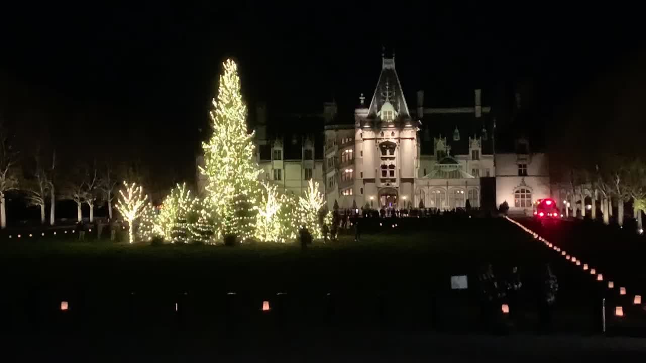 Biltmore House, Estate Christmas Evening