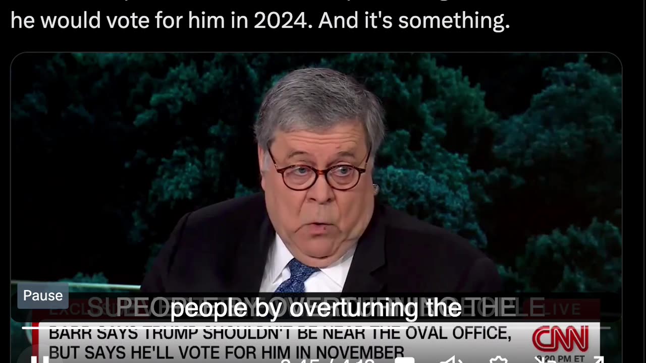 🗳️Bill Barr drops BOMB💥💣on Communist News Network / CNN