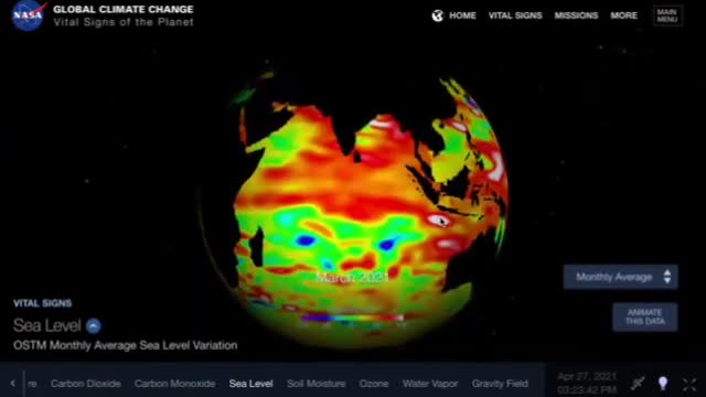 nasa climate change