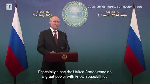 Putin comments on Trump wanting to stop the war in Ukraine