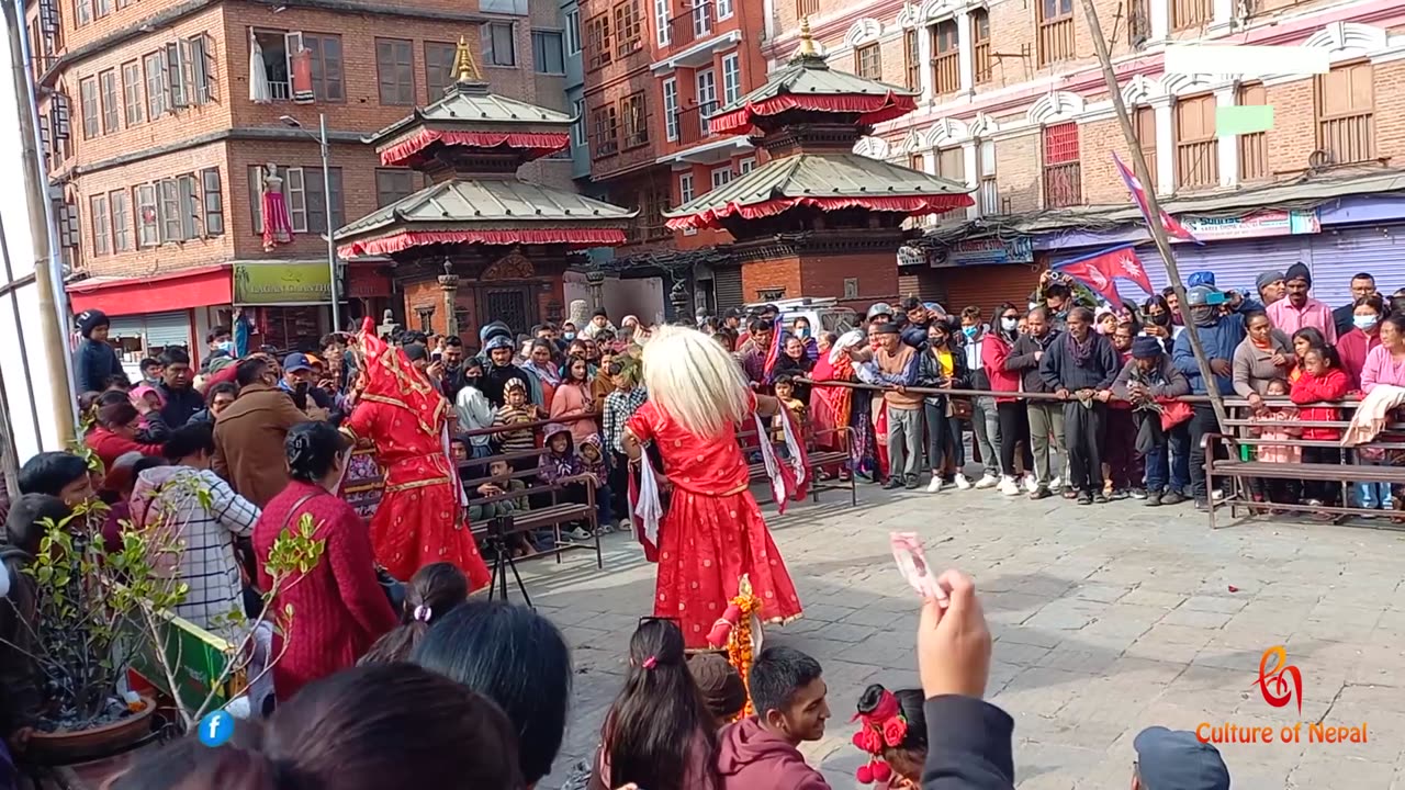 Simba Dumba Manmaiju, Gathu Pyakha, Pachali Bhairav 12 Barsa Jatra, Makhan, Kathmandu, 2080, Day 2