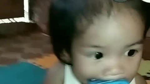 He really cute
