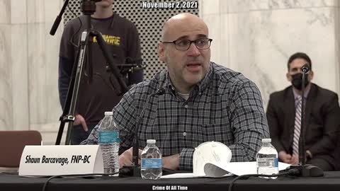 Sen. Ron Johnson- COVID VACCINE INJURED Shaun Barrcavage TESTIMONY