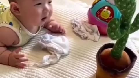 Cute baby video