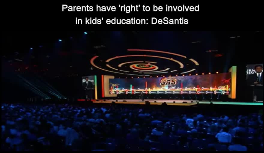 Governor DeSantis says parents have right to be involved in kids' education