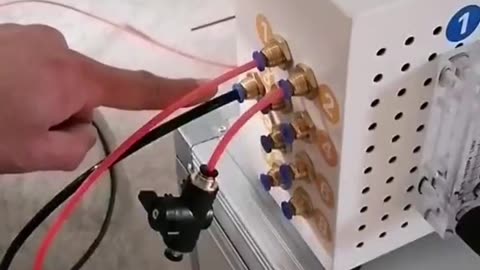 Insulating glass cnc gas filling machine #cnc #gasfilling #glass #cnc