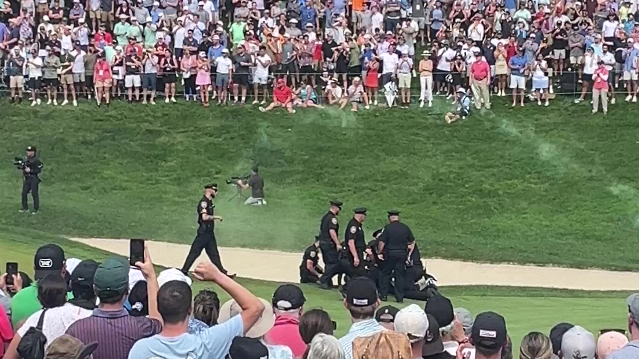 Protesters Disrupt PGA Tour's Travelers Championship