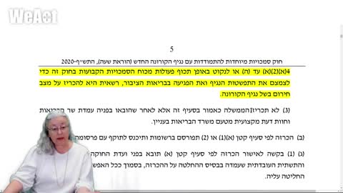 עו"ד אירית ינקוביץ' | חוק הסמכויות וביטול מצב החירום
