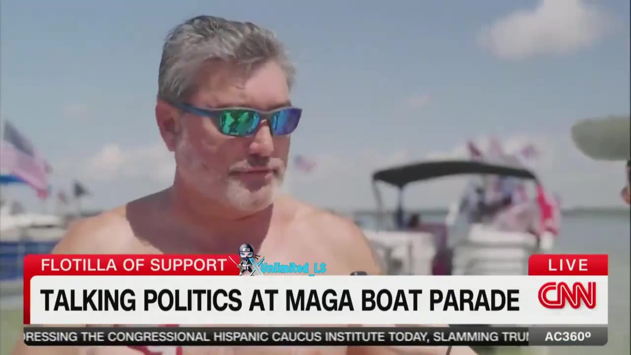 Shirtless Guy Drinking A Beer At The Beach Roasts CNN On The Economy