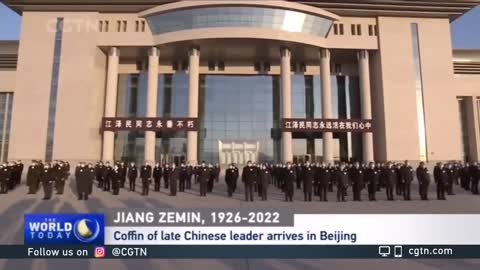 Jiang Zemin's remains transferred to Beijing