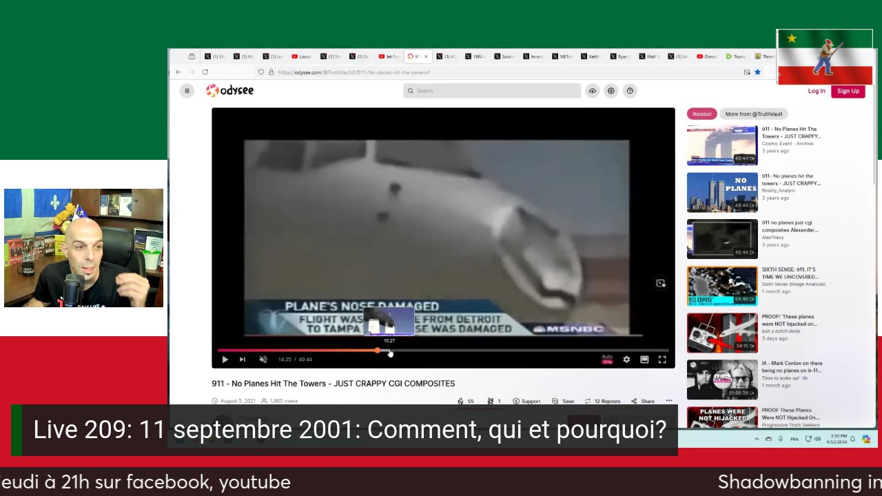 Live 209: 11 septembre 2001: Comment, qui et pourquoi?