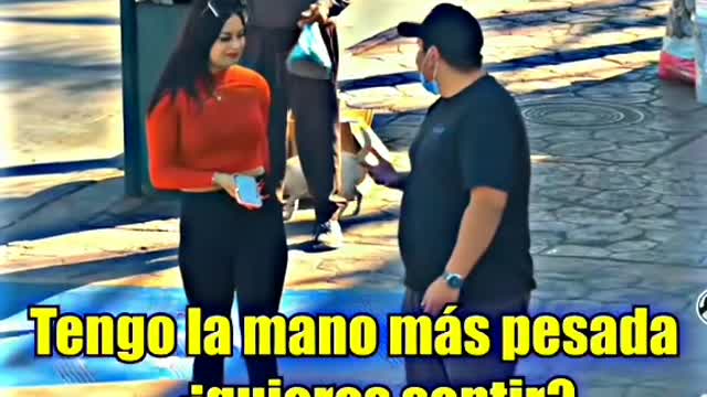 lo mejor fue que la chica dijo que si 😳