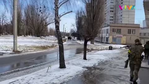 War breaks out in the streets of ukraine