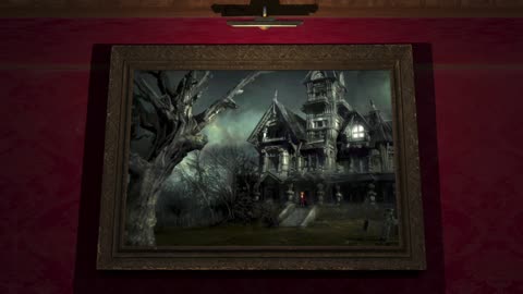 Halloween 2024 Haunted Paintings Scene - TESTING