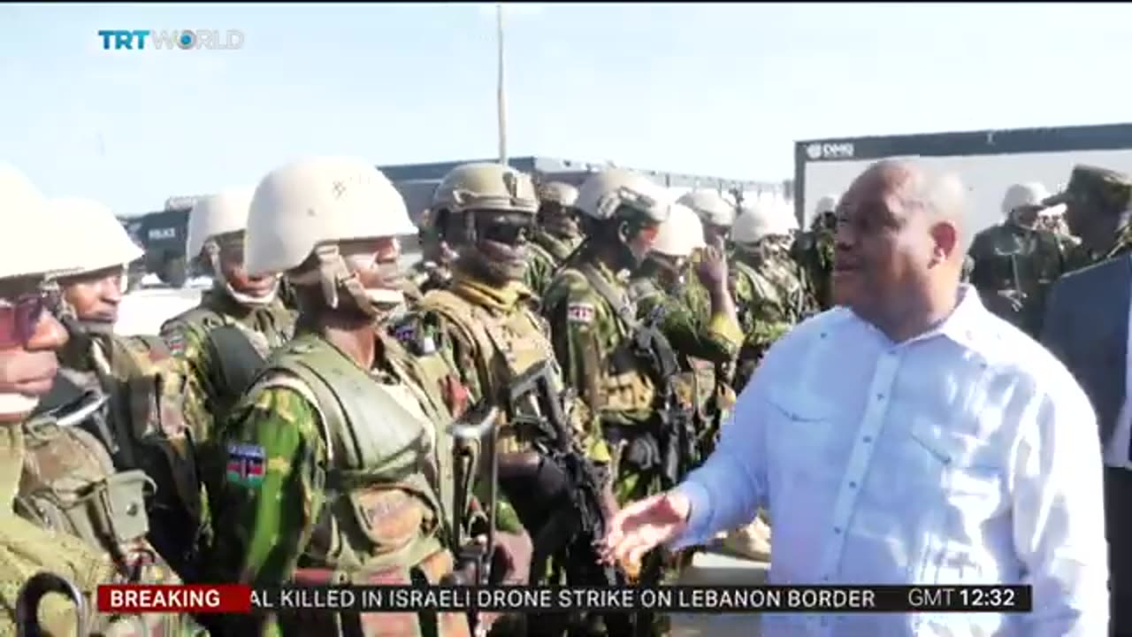 Kenyan and Haitian police launch joint operation in Port-Au-Prince