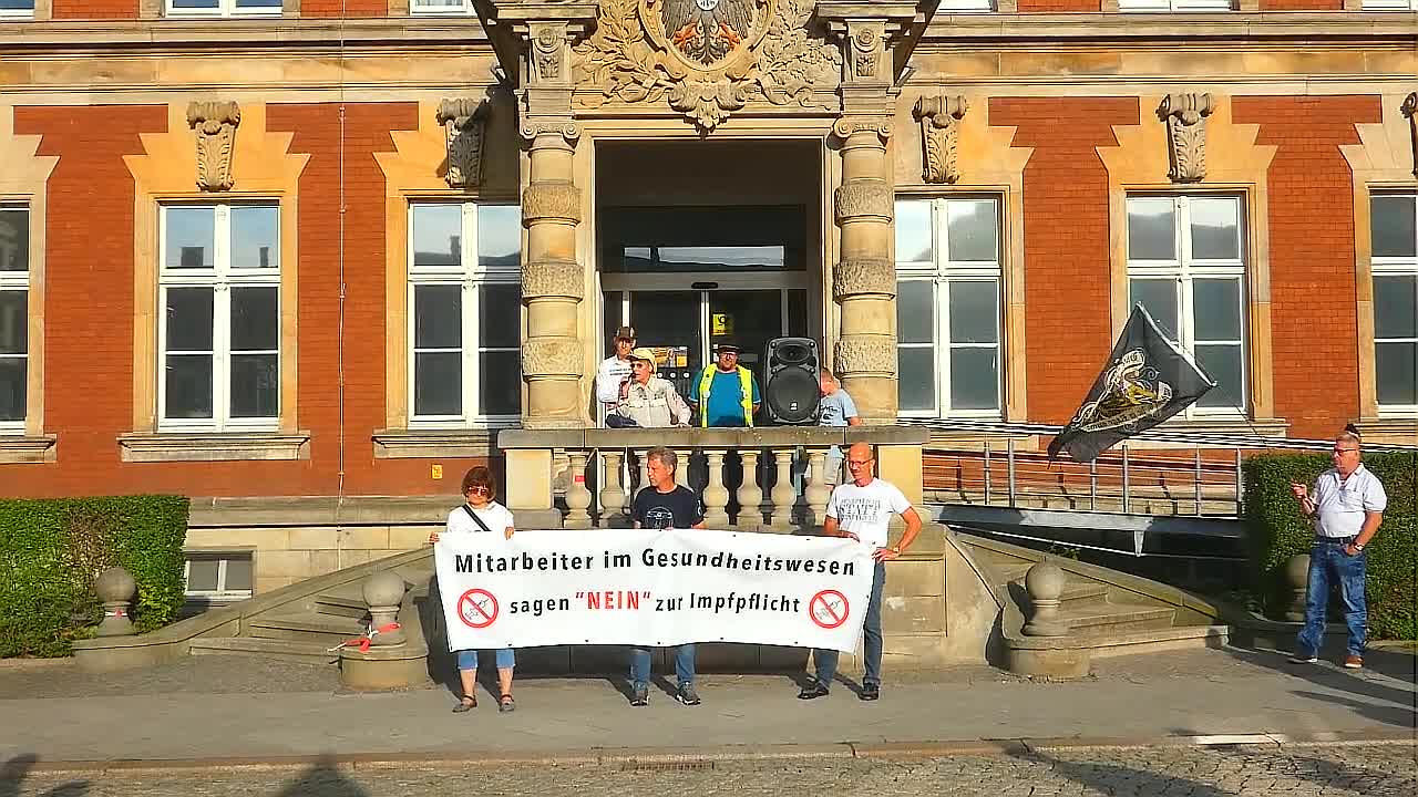 Eindrücke vom 118.Montagsspaziergang in Görlitz am 01.08.2022