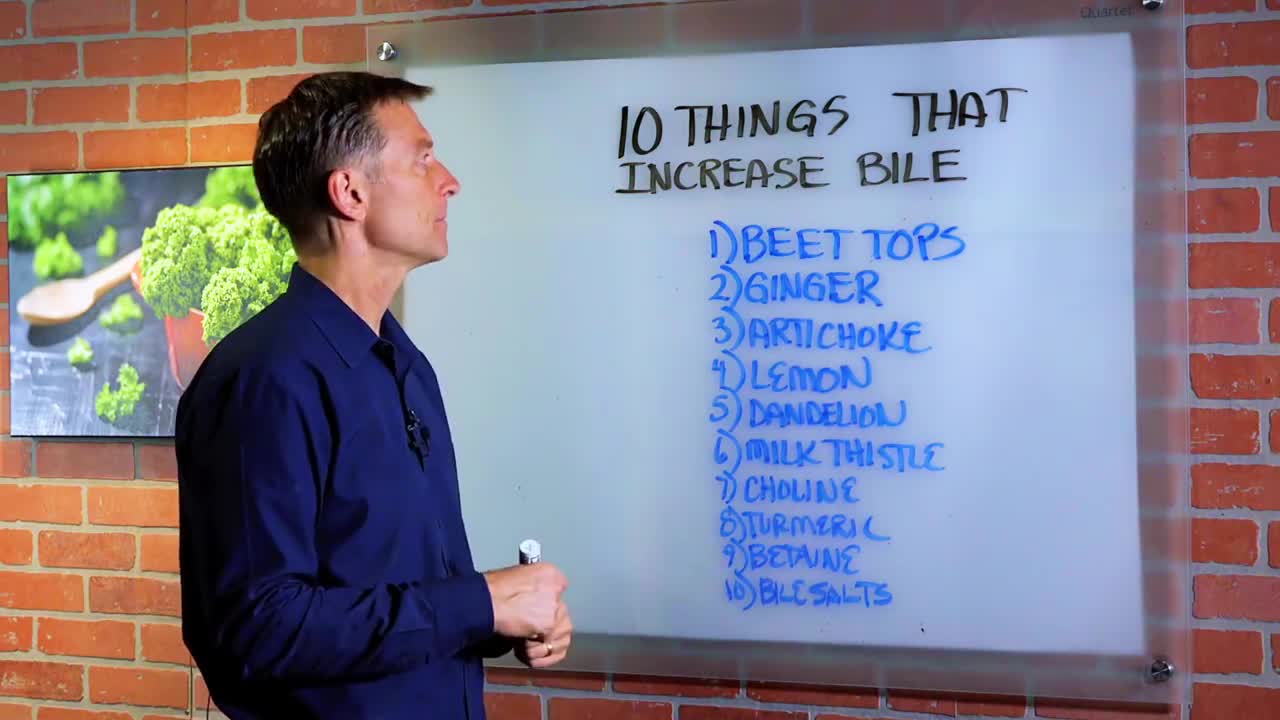 DrBerg-10 Things That Increase Bile Salts From Gallbladder