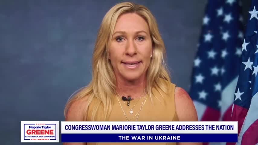 Marjorie Taylor Greene Lays it out BAM