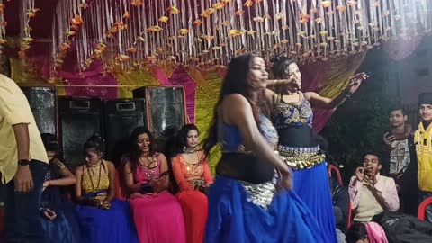 Jug jug jiya pichkari Babu Bhojpuri stage show in