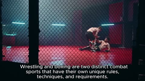 WRESTLING VS BOXING