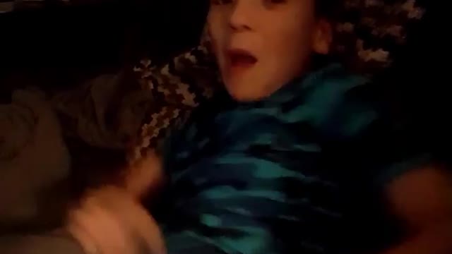 “Why's he always trying to lick me?