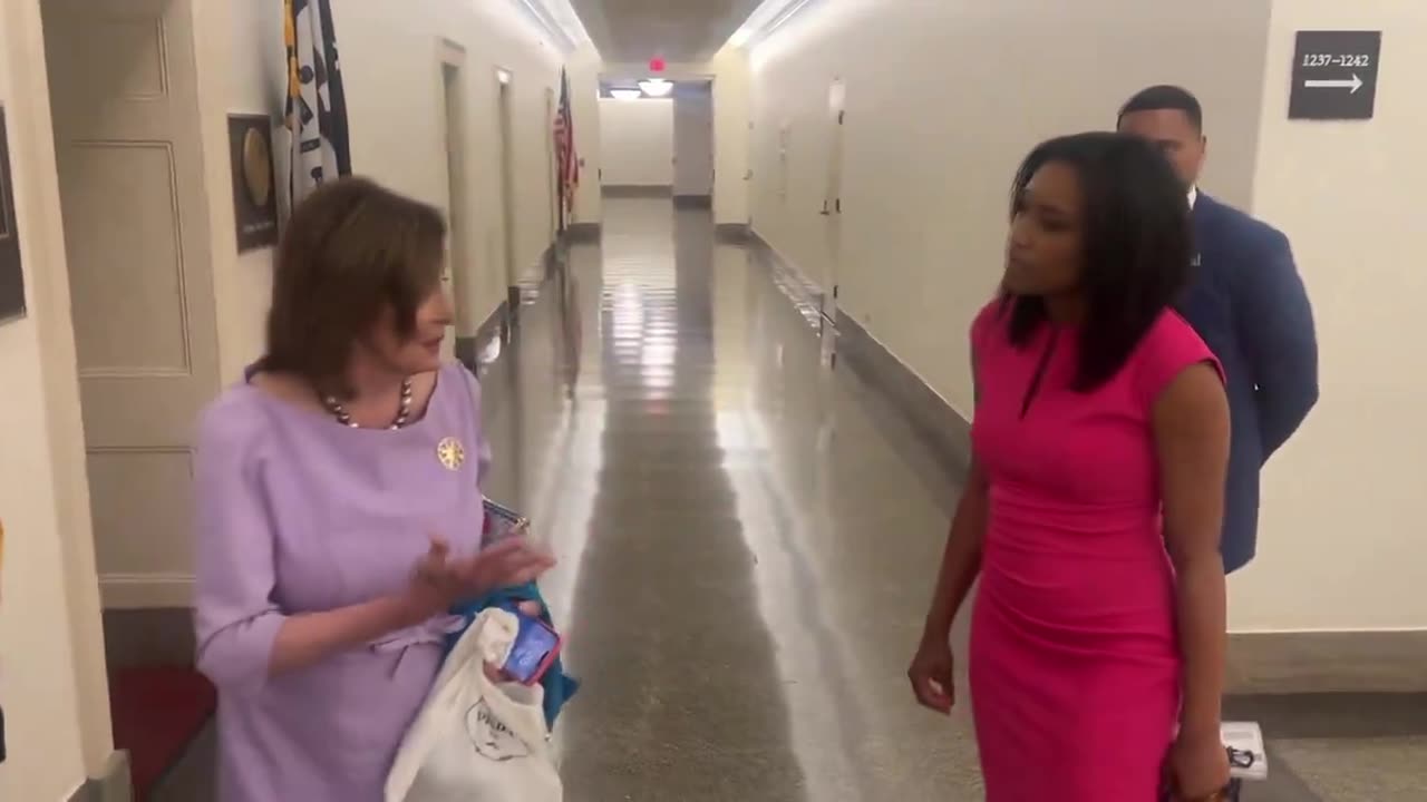 Pelosi snaps at black reporter