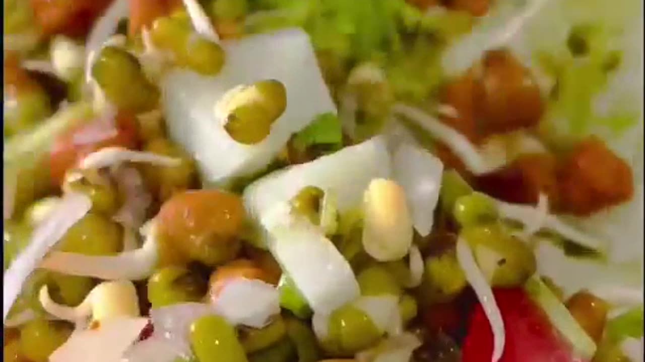 Healthy sprouts salad recipe