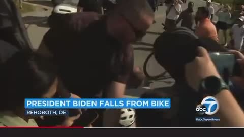 SLEEPY JOE CANT EVEN RIDE A BIKE NEVERMIND RUN A WHOLE COUNTRY