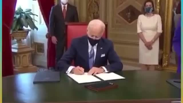 Joe Biden Says "I Don't Know What I'm Signing". Pelosi Says "Just Sign It Anyway"