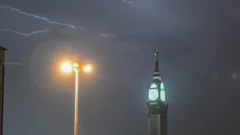 Lightning Strikes in Saudia