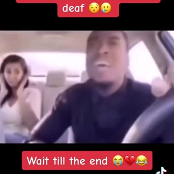 uber driver thinks his passenger is deaf