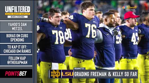 Grading LSU's Brian Kelly and Notre Dame's Marcus Freeman | NBC Sports Chicago