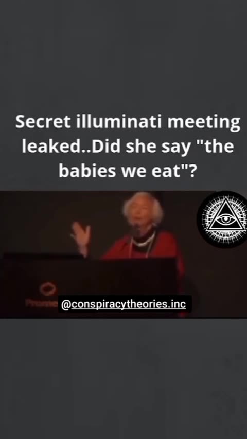 Secret illuminati meeting leaked