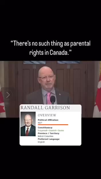 “There is no such thing as parental rights in Canada”
