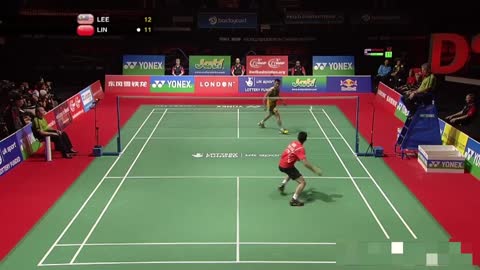 Badminton men's singles classic game video