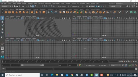 Lesson 03 Maya Interface and Viewport Operating