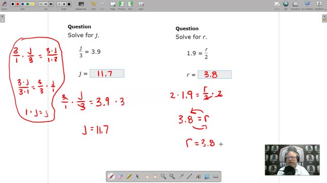 Solve one-step linear equations - IXL A1.J.3 (TXJ)