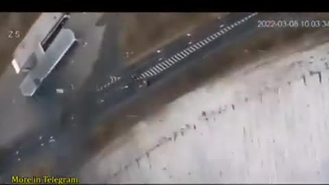 Russian Convoy - Combat Footage Ukraine NEW 3/10/22