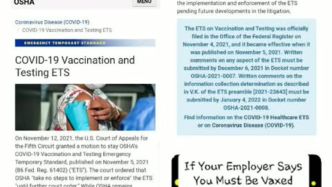 Vaccine Mandates Illegal