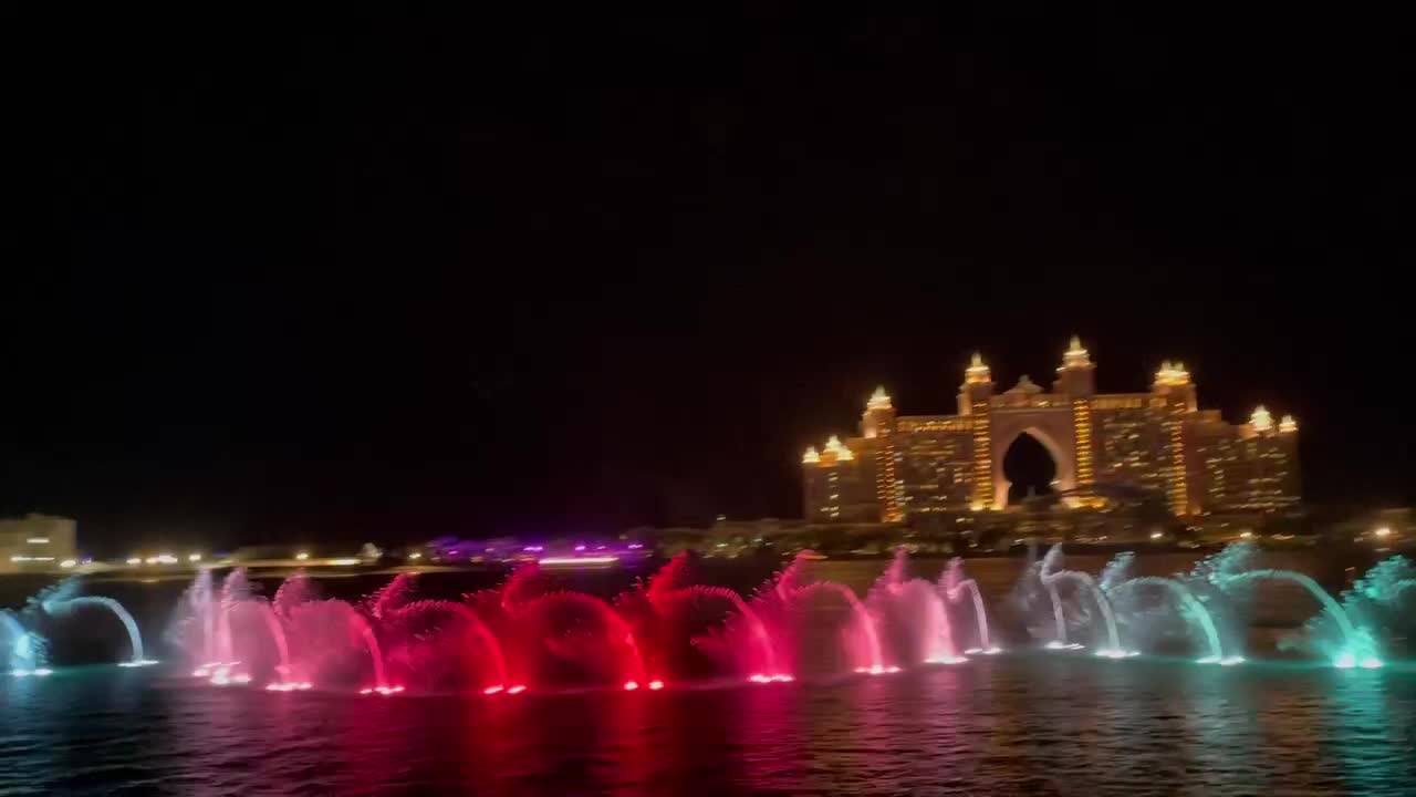 DUBAI DANCING FOUNTAIN THE POINTE 2021