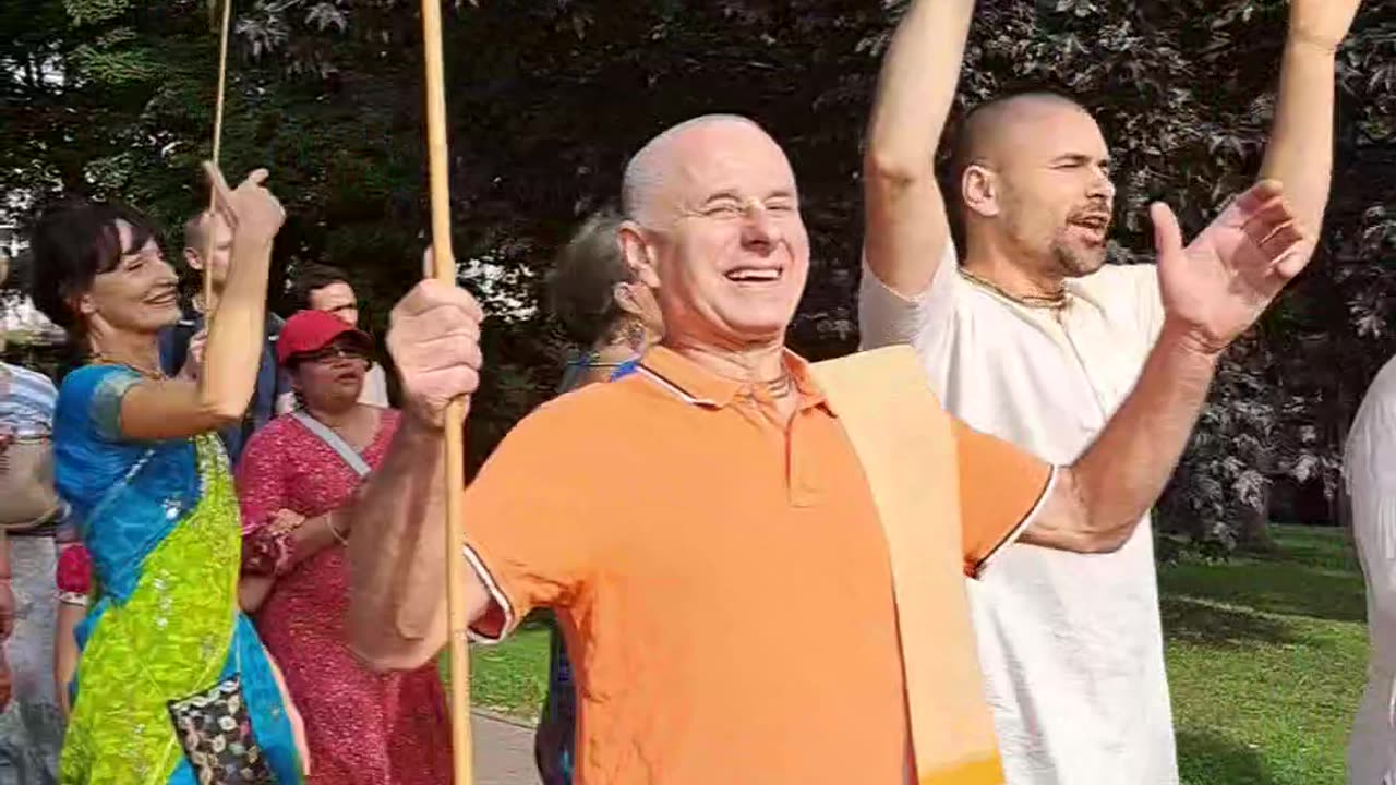 Harinam Sankirtan in Riga, Latvia August 2024