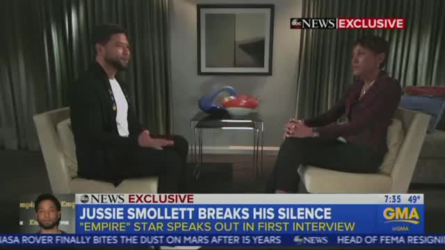 Jussie Smollett on MAGA hats: ‘I never said that!’