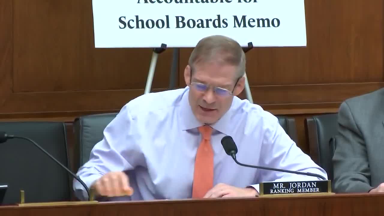 'That's Sort Of Proving My Point': Jim Jordan Claims Nadler Proved His Point On School Board Memo