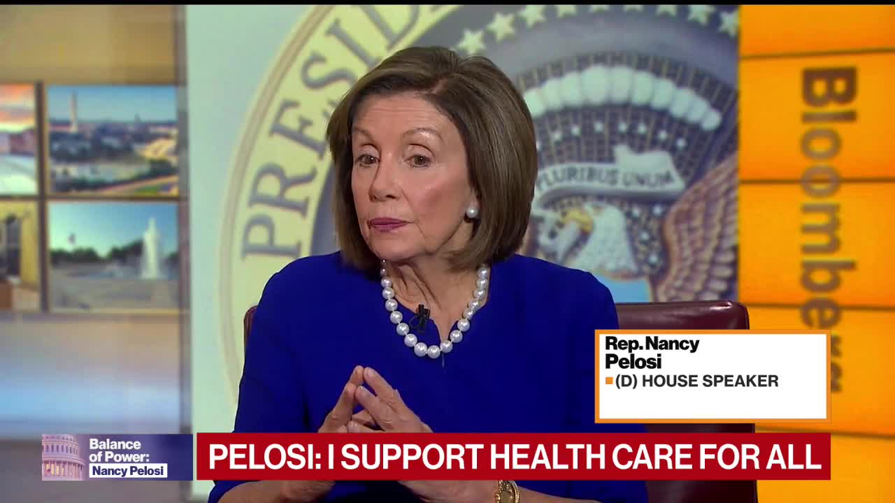 Pelosi is 'not a big fan' of Medicare-for-All plan