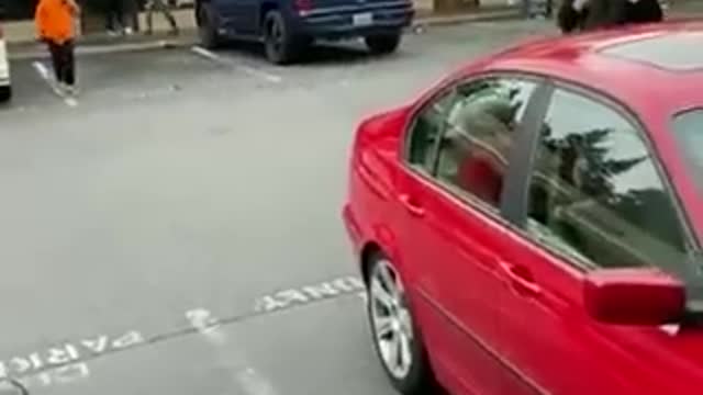 Store owners are now forced to protect their stores from looters