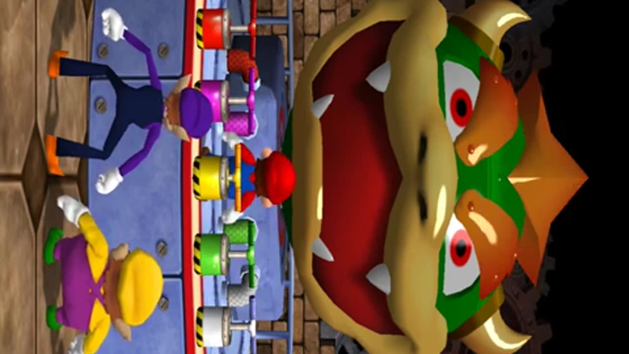 Maryo party 4 minigames Bowsers Bigger blast