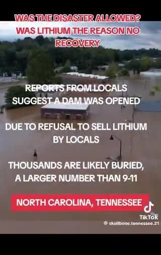 Happening Before Our Eyes: The Hurricane Helene/US GOV Land Grab in North Carolina, USA